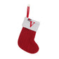 🔥SOLDES -48 % DE RÉDUCTION🔥  Chaussettes en tricot douillettes, sac cadeau brodé en forme de bonbon, chaussette de Noël avec lettre