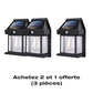 🔥 49% DE RÉDUCTION LIMITÉE ! Applique Murale Solaire – Détecteur de Mouvement, Étanche & Autonome 💡