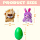 💎 50% DE RÉDUCTION ! 💎 Une Surprise dans Chaque Œuf 🥚 – 12/24/36 Mini Peluches Uniques, Couleurs Vives & Sans Bonbons 🐰✨