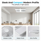 💡 PROMO LIMITÉE 50% DE RÉDUCTION ! 💥 Ventilateur Plafond Double Tête LED – Double Flux, Télécommande, Moteur Silencieux ✨