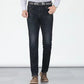 👖 PROMO LIMITÉE 50% DE RÉDUCTION ! 💥 Jean Homme Taille Haute Coupe Droite – Élastique, Respirant, Silhouette Flatteuse ✨