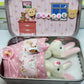 💎 ACHETEZ 1, OBTENEZ 1 GRATUIT ! 💎 Peluche Lapin Maman & Bébé dans Boîte Métallique – Cadeau de Pâques Mignon & Collectionnable 🐇🎁