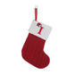 🔥SOLDES -48 % DE RÉDUCTION🔥  Chaussettes en tricot douillettes, sac cadeau brodé en forme de bonbon, chaussette de Noël avec lettre