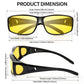 📢 55% DE RÉDUCTION !!! 🎅 Lunettes de Conduite à Vision Nocturne Polariseées Anti-éblouissement – Voir Clairement, Conduire en Toute Sécurité la Nuit ✨🛡️