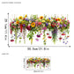 💎 50% DE RÉDUCTION ! 💎 Lot d’Autocollants Vitrophanie Bouquet de Fleurs – Double Face, Amovible Sans Résidu & Découpable à Souhait 🌸
