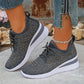💎 60% DE RÉDUCTION ! 💎 Chaussures de Sport Orthopédiques pour Femme – Cuir Haut de Gamme, Strass Élégants & Soutien Postural Médical ✨👟