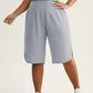 🎉 2026 Soldes — Plus de 31 300 Vendu!🩳 Short Bermuda Taille Haute Grande Taille