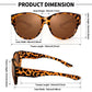💎 50% DE RÉDUCTION ! 💎 Lunettes de Soleil Oversize « Œil de Chat » 2026 – Verres Polarés UV400, Portables par-dessus les Lunettes de Vue