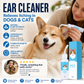 🐾 PROMO LIMITÉE 50% DE RÉDUCTION ! ⚡ Nettoyant Auriculaire pour Chiens et Chats – Doux, Apaisant, À Base de Plantes 🌿