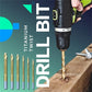 📢📢ACHETEZ-EN 1 OFFREZ-EN 1！！！🔨 Jeu de forets hélicoïdaux Accessoires pour outils électriques (lot de 6)
