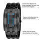 ⌚ PROMO LIMITÉE 50% DE RÉDUCTION ! ✨ Montre Binaire Homme – LED Bleue, Bracelet Acier Inox, Style Sportif & Élégant ⚡
