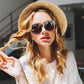 💎 50% DE RÉDUCTION ! 💎 Lunettes de Soleil Oversize « Œil de Chat » 2026 – Verres Polarés UV400, Portables par-dessus les Lunettes de Vue