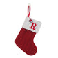 🔥SOLDES -48 % DE RÉDUCTION🔥  Chaussettes en tricot douillettes, sac cadeau brodé en forme de bonbon, chaussette de Noël avec lettre