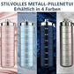 💎 -50% SUR LA BOÎTE À PILULES MÉTAL ! 💎 Étanche, 7 Jours & Gravure Laser Indélébile pour Voyages 🧳