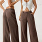 👖 PROMOTION EXCEPTIONNELLE 50% DE RÉDUCTION ! ✨ Pantalon Large Femme Coton-Lin – Léger, Respirant, Polyvalent 🌿