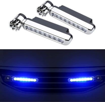 🔥 Offre Spéciale ! ✨ Lampe Voiture Énergie Éolienne - Design Turbine 8 Pales, Installation Auto-Adhésive, Écologique 🚗💨