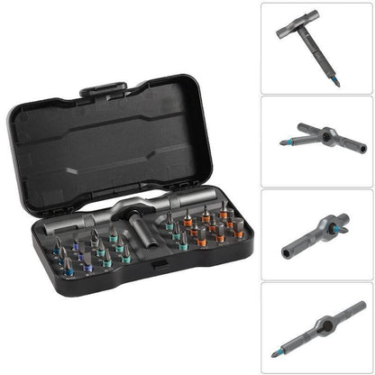 🔧 PROMO LIMITÉE 50% DE RÉDUCTION ! 💥 Jeu de Tournevis Magnétiques 42 en 1 – Embouts Interchangeables, Coffret Rangement