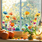 🌼 Vente 2026 — Plus de 23 500 vendus!✨ Autocollant de Fenêtre Bouquet Floral