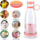 🥤 55 % de réduction – Extracteur de Jus Portable 2-en-1 ! 💪 18 000 tr/min, Auto-Nettoyant, Sans BPA & Idéal pour Smoothies, Sport & Voyages