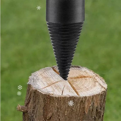 🔥 50% DE RÉDUCTION ! ✨ Mèche à Fendre le Bois pour Perceuse - Tige Hexagonale en Acier Carbone, Connexion Électrique 🪵⚡