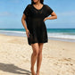 🏖️ PROMO LIMITÉE 50% DE RÉDUCTION ! 💥 Cache-Maillot Femme Crochet Ajouré – Col Rond, Protection Solaire, Taille Unique ✨