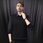 💎 60% DE RÉDUCTION ! 💎 Chemise à Col Rayé Faux 2 Pièces – Coton Respirant, Confort Automne/Hiver & Style Élégant 🍂👔