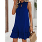 👗 PROMO LIMITÉE 50% DE RÉDUCTION ! ✨ Robe Femme – Nœud, Géométrique, Coupe Flatteuse, Polyvalente 🌸