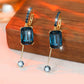 💎 PROMO LIMITÉE 50% DE RÉDUCTION ! ✨ Boucles d'Oreilles Vintage Clip Diamants Synthétiques – Géométriques, Pendentif, Clip ✨
