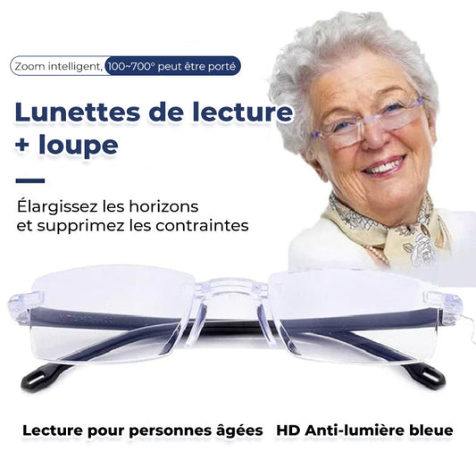 💎 60% DE RÉDUCTION ! 💎 Lunettes à Progression Automatique – Vision Claire de Près et de Loin, Idéales au Quotidien 👓🌿