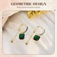 💎 PROMO LIMITÉE 50% DE RÉDUCTION ! ✨ Boucles d'Oreilles Vintage Clip Diamants Synthétiques – Géométriques, Pendentif, Clip ✨