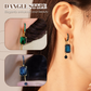 💎 PROMO LIMITÉE 50% DE RÉDUCTION ! ✨ Boucles d'Oreilles Vintage Clip Diamants Synthétiques – Géométriques, Pendentif, Clip ✨