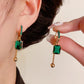 💎 PROMO LIMITÉE 50% DE RÉDUCTION ! ✨ Boucles d'Oreilles Vintage Clip Diamants Synthétiques – Géométriques, Pendentif, Clip ✨