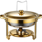🍽️ 55% DE RÉDUCTION ! Ensemble de Buffet Inox Pro – 2 Réchauds 5L, Design Élégant & Chaleur Longue Durée ✨