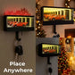🔥 Soldes de Noël -58% ! ✨ Porte-Clés Garage Infini - Effet Tunnel Lumineux LED, Arrêt Automatique, Cadeau Voiture 🚗✨