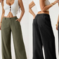 👖 PROMOTION EXCEPTIONNELLE 50% DE RÉDUCTION ! ✨ Pantalon Large Femme Coton-Lin – Léger, Respirant, Polyvalent 🌿