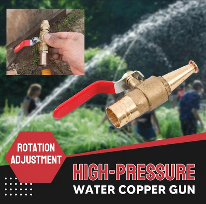 📢📢40 % DE RÉDUCTION !! ⏰Pistolet à eau haute pression en cuivre