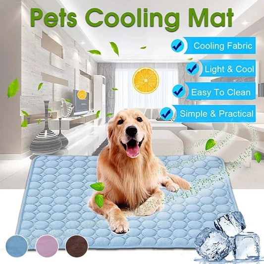 🐾 PROMO LIMITÉE 50% DE RÉDUCTION ! ❄️ Tapis Rafraîchissant pour Animaux – Gel Non Toxique, Fraîcheur Durable, Lavable 🏠