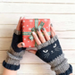 🎁 Promotion du dernier jour 42 % DE RÉDUCTION 🐱 Gants tricotés pour femmes avec motif chat — Pour des mains au chaud et des doigts libres 🧶