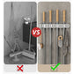 🏠 50% DE RÉDUCTION LIMITÉE ! Achetez 2, Obtenez 1 Gratuit ! Support Vadrouille Multifonction – Gain de Place, Accrochage Facile & Fixation Forte 🧹