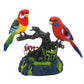 🎉🦜50% de réduction ! Perroquets électriques à commande vocale – Réalistes, animés par le son et parfaits pour animer votre jardin au printemps 🌸
