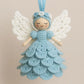 👼 Créez un Ange au Crochet - Kit Complet avec Instructions Simples - Symbole Unique de Paix et d‘Espoir, Idée Cadeau DIY Parfaite pour Noël ou un Moment de Détente en Famille 🧶