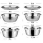 🔪 56% DE RÉDUCTION ! ✨ Ensemble 3-en-1 Bols Inox – Découpe, Égouttage & Cuisson, Compact & Multifonction ⏱️