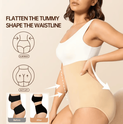 🔥 Achetez 1, Obtenez 1 Gratuit ! ✨ Culotte Gainante Haute Taille - Effet Ventre Plat, Confort Respirant, Invisible sous les Vêtements 👙✨