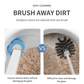 💎50% DE RÉDUCTION ! 💎 Ensemble de Brosses de Toilette Jetables à Fixation Murale – Hygiénique, Élégant & Gain de Place