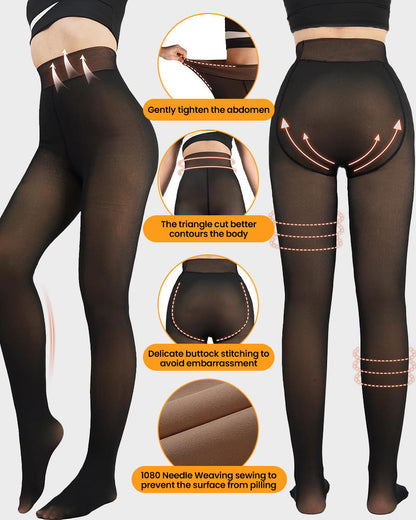 💎 -50% SUR LE LEGGING POLAIRE SANS COUTURE ! 💎 Effet Gainant, Chaleur Douce & Silhouette Parfaite pour l'Hiver ❄️