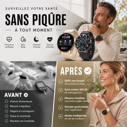 🎉 Soldes 2026 — Plus de 46000 Vendues ! 💰 Montre Intelligente Multifonctionnelle élégante