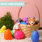 💎 50% DE RÉDUCTION ! 💎 Une Surprise dans Chaque Œuf 🥚 – 12/24/36 Mini Peluches Uniques, Couleurs Vives & Sans Bonbons 🐰✨