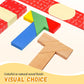 🧩 50 % de réduction – Puzzle en Bois en Forme de T : Éducatif, Logique & Durable ! 🧠🌲