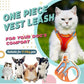 🐾 PROMO LIMITÉE 50% DE RÉDUCTION ! 💥 Harnais Réfléchissant Une Pièce – Respirant, Anti-Fugue, Sécurité Nocturne ✨