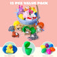 💎 50% DE RÉDUCTION ! 💎 Une Surprise dans Chaque Œuf 🥚 – 12/24/36 Mini Peluches Uniques, Couleurs Vives & Sans Bonbons 🐰✨